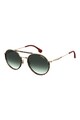 Carrera Ochelari de soare rotunzi, aviator, unisex, cu aspect tortoise Femei