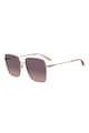 Moschino Правоъгълни слънчеви очила с градиента Жени