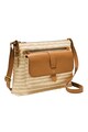 Fossil Geanta crossbody cu insertii de piele Kinley Femei