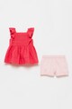 OVS Set de bluza tip tunica de bumbac si chiloti Fete