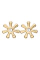Christina Jewelry&Watches Cercei in forma de floare cu tija placati cu aur de 18K Femei