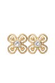 Christina Jewelry&Watches Cercei cu tija, din argint veritabil placati cu aur de 18K Femei