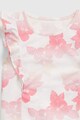 GAP Pijama cu model floral si maneci butterfly Fete