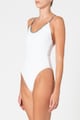 Karl Lagerfeld Costum de baie intreg cu benzi logo Femei