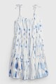 GAP Rochie cu model tie-dye si bretele Fete