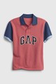 GAP Tricou polo din pique cu logo pe piept Baieti