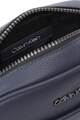 CALVIN KLEIN Geanta crossbody de piele ecologica cu plasa pe partea din spate Flatpack Barbati