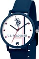 U.S. Polo Assn. Унисекс часовник с шарка на циферблата Мъже