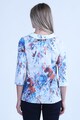 Format Lady Bluza asimetrica cu model tie-dye Femei