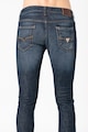 GUESS JEANS Blugi skinny cu aspect decolorat Barbati