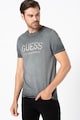 GUESS JEANS Tricou din amestec de bumbac organic cu imprimeu logo Barbati