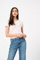 GUESS JEANS Tricou din amestec de modal cu logo Femei