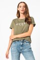 GUESS JEANS Памучна тениска с лого Жени