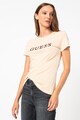 GUESS JEANS Tricou de bumbac cu logo Femei