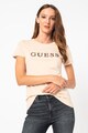 GUESS JEANS Tricou de bumbac cu logo Femei