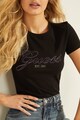 GUESS JEANS Tricou cu logo cu strasuri Femei