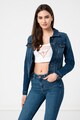 GUESS JEANS Jacheta de denim cu aspect decolorat Femei