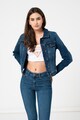 GUESS JEANS Jacheta de denim cu aspect decolorat Femei