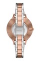 Fossil Ceas quartz decorat cu cristale Femei