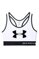 Under Armour Bustiera de compresie, pentru fitness Mid Keyhole Femei