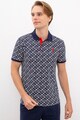 U.S. Polo Assn. Tricou polo slim fit cu model geometric Barbati