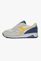 Diadora Pantofi sport unisex de piele intoarsa cu logo N902 Femei