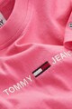 Tommy Jeans Organikuspamut póló hímzett logóval női