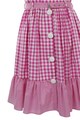 ambar studio Rochie midi cu model gingham si guler supradimensionat Luna Femei