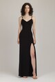 MURMUR Rochie maxi cu decolteu in V si slit lateral Femei