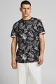 Jack & Jones Tricou de plaja cu imprimeu tropical Barbati