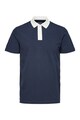 Selected Homme Tricou polo din bumbac organic Marion Barbati