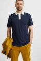 Selected Homme Tricou polo din bumbac organic Marion Barbati