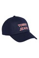 Tommy Jeans Sapca baseball de bumbac organic cu logo brodat Femei
