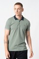 Esprit Tricou polo slim fit cu material pique Barbati