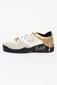 EA7 Pantofi sport cu model colorblock si garnituri din piele intoarsa Femei