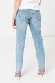 Pepe Jeans London Blugi mom fit cu aspect decolorat Violet Femei