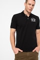 LA MARTINA Tricou polo din material pique cu broderie logo Barbati