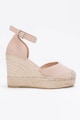 Il Passo Sandale tip espadrille wedge de piele Erlinda Femei