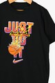 Nike Basketball Gamer mintás pamutpóló Fiú