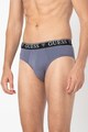 GUESS Set de chiloti din amestec de bumbac cu banda logo - 5 perechi Barbati