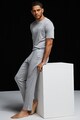 Karl Lagerfeld Lyocelltartalmú pizsamanadrág logós derékpánttal férfi