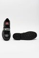 Love Moschino Pantofi loafer din piele cu banda logo Femei