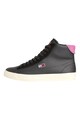 Tommy Jeans Pantofi sport mid-high din piele cu garnituri din piele ecologica Femei