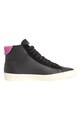 Tommy Jeans Pantofi sport mid-high din piele cu garnituri din piele ecologica Femei