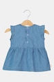 Pierre Cardin Baby Set de colanti scurti si bluza din material chambray Fete