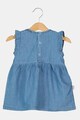Pierre Cardin Baby Rochie din material chambray cu broderie florala Fete