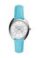 Fossil Ceas quartz decorat cu cristale Femei