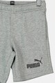 Puma Pantaloni scurti din amestec de bumbac cu buzunare laterale Essentials Baieti