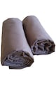 Kotonia Home Комплект от 2 броя чаршаф с ластик  100% памук, Ranforce, 90x200+20 см Мъже