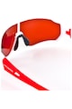 Rockbros 10162 polarizált sportszemüveg, fehér-piros keret férfi